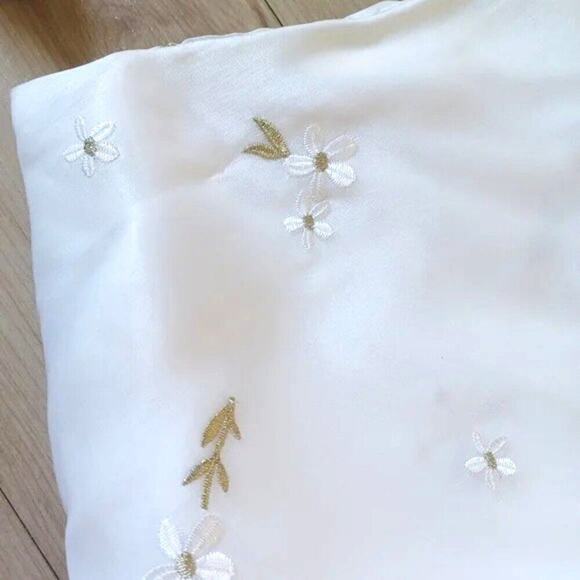 Amanda Uprichard Gabbie Skort & Willis Top Set White Ivory M Worn Once - Picture 13 of 16